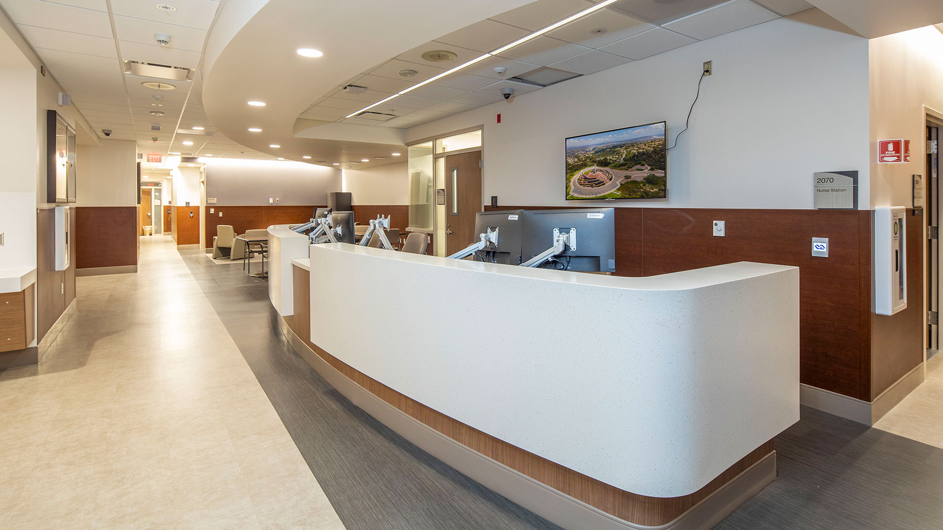 VA La Jolla nurse station Calray Electric photo